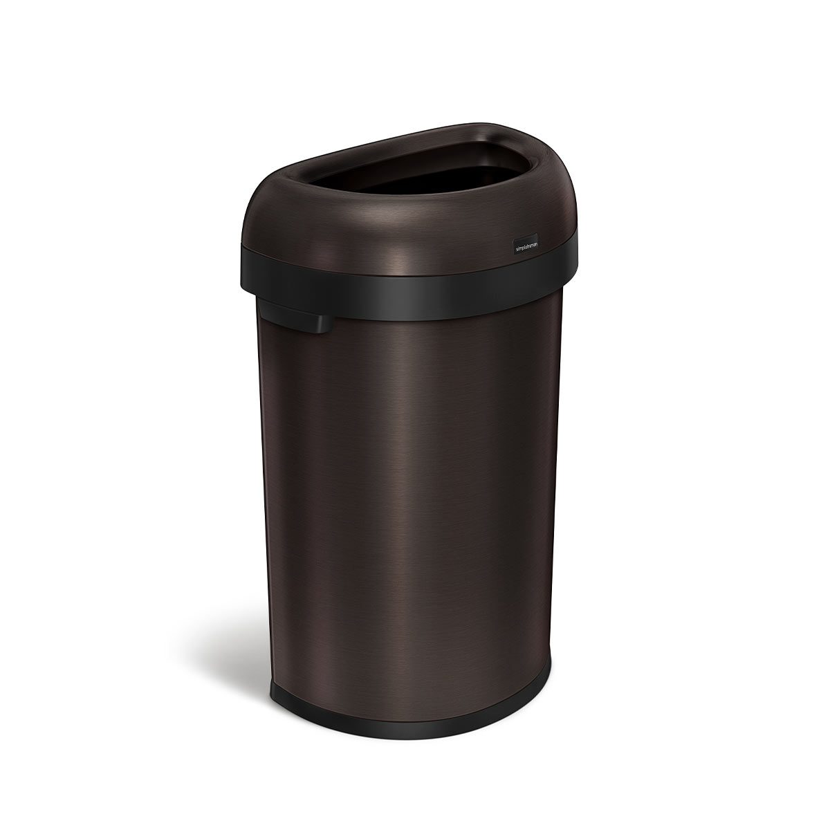 Semi-Round Open Can
