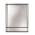 gen1 48L rectangular steel sensor recycler can